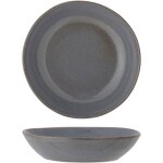 Assiette sandrine gr�s gris profond - bloomingville