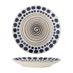 Assiette shama gr�s orange - bloomingville