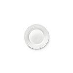 Assiette � soupe ronde en porcelaine blanche 18, 5x3, 6cm silhouette - serax
