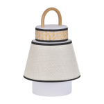 Baladeuse ext�rieure beige en bambou et en cannage 32, 5 x 21, 5 cm singapour - market set