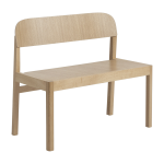 Banc en bois de ch�ne naturel 90 cm workshop - muuto