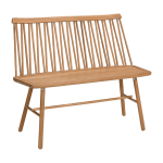 Banc en ch�ne huil� zigzag - hans k
