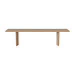 Banc en ch�ne massif huil� 180 cm alp - bolia