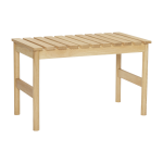 Banc en ch�ne naturel 70 x 40 x 45 cm row - h�bsch