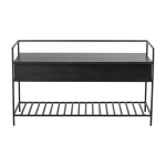 Banc coffre en manguier noir abelone - bloomingville