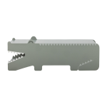 Banc crocodile en mdf vert arnie - bloomingville mini