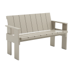 Banc d'ext�rieur en pin laqu� london fog crate - hay