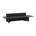 Banc oblique en ch�ne massif noir - ferm living