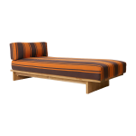 Banquette d'ext�rieur teck retro - hkliving
