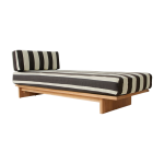 Banquette d'ext�rieur teck stracciatella - hkliving
