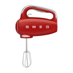 Batteur � main rouge ann�es 50 - smeg