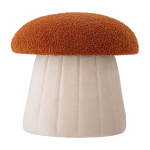 Bertil pouf rouge polyester - bloomingville mini