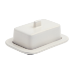 Beurrier en terre cuite blanc cass� barro - hay