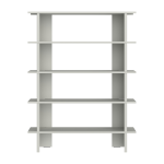 Biblioth�que en acier pebble grey 156cm hes - noo. ma
