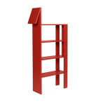 Biblioth�que en mdf rouge giraphe - ferm living
