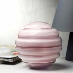 Bo�te � bonbons nest bleu cobalt grande - nude glass