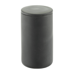 Boite ronde avec couvercle en porcelaine gris fonc� cose - serax
