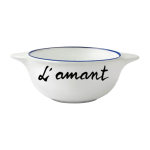 Bol breton en fa�ence blanche l'amant - pied de poule