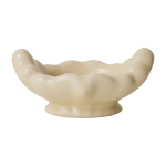 Bol en gr�s beige 25x15x12cm - hkliving
