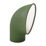Borne lumineuse en aluminium verte piroscafo - artemide