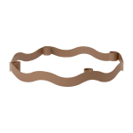 Bougeoir brun caramel en fer halo - broste copenhagen