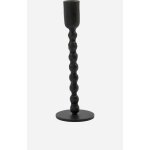 Bougeoir en fer noir 18x6cm - house doctor