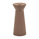 Bougeoir en gr�s rouge brique 21, 5cm marie - ann - serax