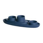 Bougeoir triple bleu marine aye aye! - emko