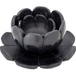 Bougie votive reiko marbre noir bloomingville