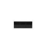 Buffet bas en ch�ne noir 120x38x44cm hybrid - normann copenhagen