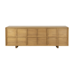 Buffet bas en fr�ne massif 42x160x54cm