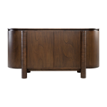 Buffet en bois mindy caf� torr�fi� 160x82cm mezze - versmissen
