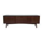 Buffet en bois noyer et ch�ne 398x150x53cm juju - dutchbone