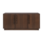 Buffet en ch�ne marron fonc� 146 x 50 cm unda - ferm living
