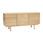 Buffet avec tiroirs et placards en ch�ne naturel - h�bsch