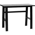 Bureau en ch�ne noir 100x45xh75cm poke - h�bsch
