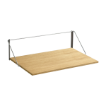 Bureau mural pliant en ch�ne 90x2x55, 5cm - moebe