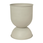 Cache - pot beige hourglass l - ferm living