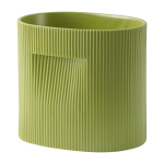 Cache - pot de fleurs vert 24cm ridge - muuto