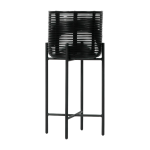 Cache - pot en rotin synth�tique noir ivo l - vincent sheppard