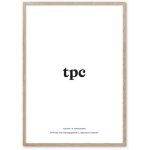 Cadre en ch�ne 30x40cm - the poster club