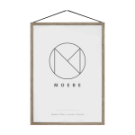 Cadre design � suspendre frame ch�ne a3 - moebe