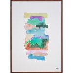 Cadre en noyer 50x70cm focal - h�bsch