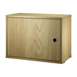 Caisson en ch�ne avec porte coulissante - string furniture