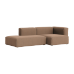 Canap� 2, 5 places en tissu re - wool 568 mags soft combinaison 3 right - hay