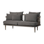 Canap� 2 places gris sc2 fly - &tradition