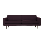 Canap� 2 places en polyester dark grape 88x200 cm wind - broste copenhagen