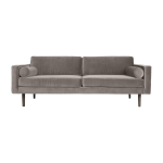 Canap� 2 places en polyester gris clair 88x200 cm wind - broste copenhagen