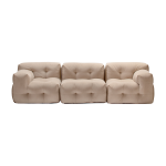 Canap� 3 places en tissu textum avelina beige 315cm not - a - sofa - emko