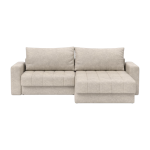 Canap� d'angle convertible avec accoudoirs avella sand 143 - 200cm akello - innovation living